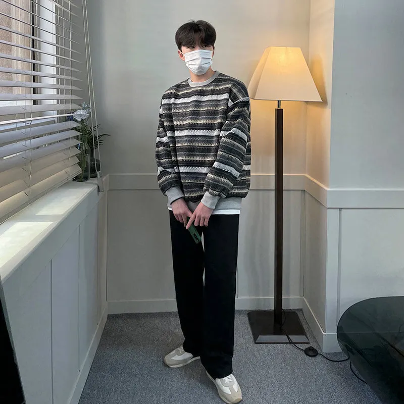 Maxct 5511 Black Stripe Longsleeve Sweater