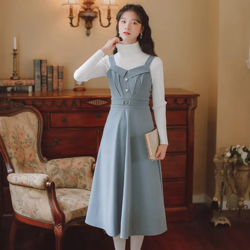 Corduroy Pearl Cami Midi Dress Maxct