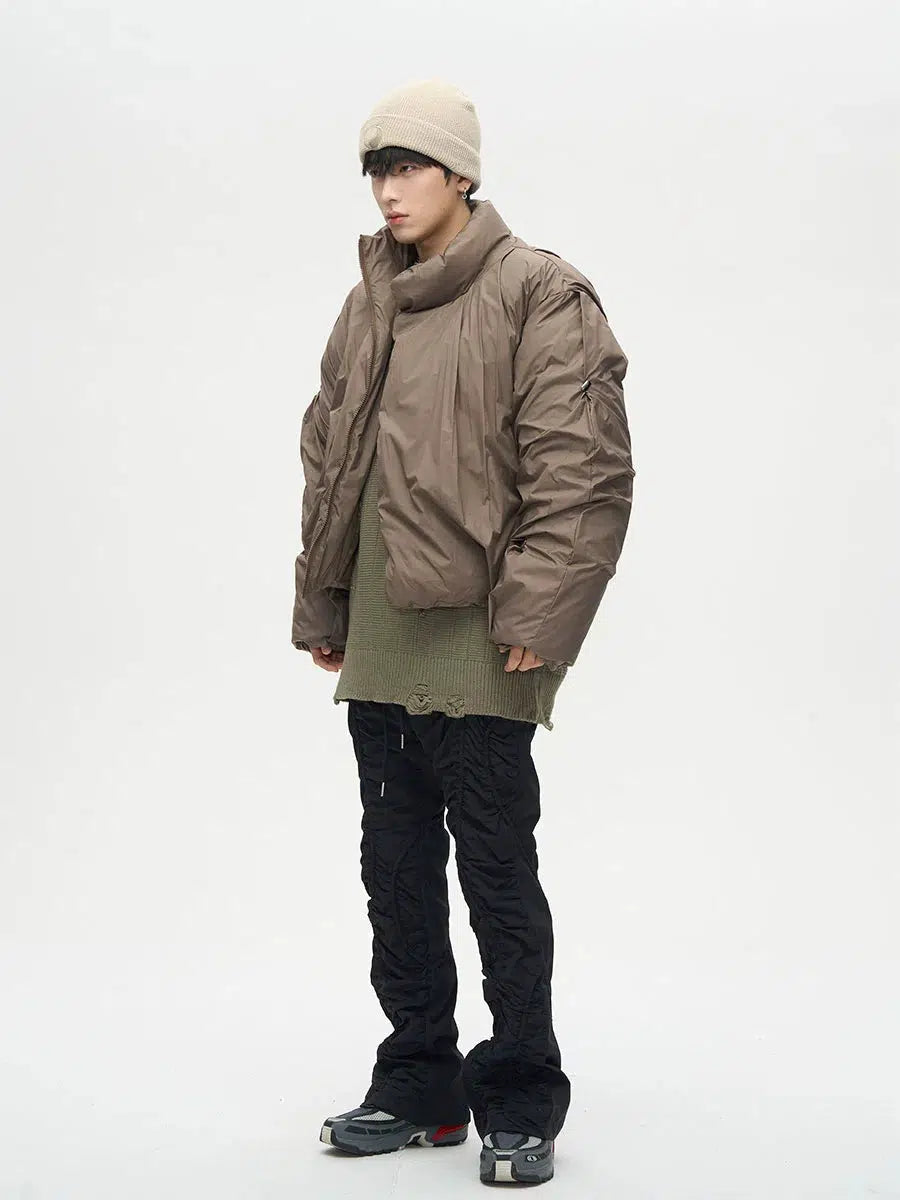 Maxct Unisex Short Cotton Coat Jacket