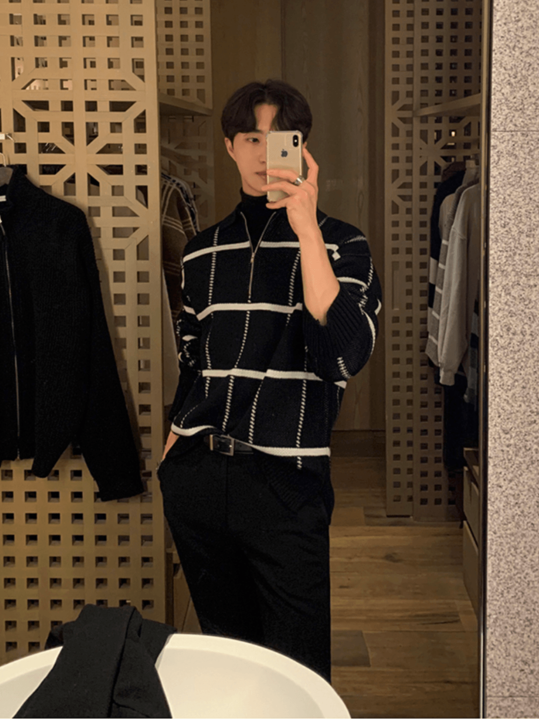 Maxct [Mrcyc] Plaid Sweater Na630