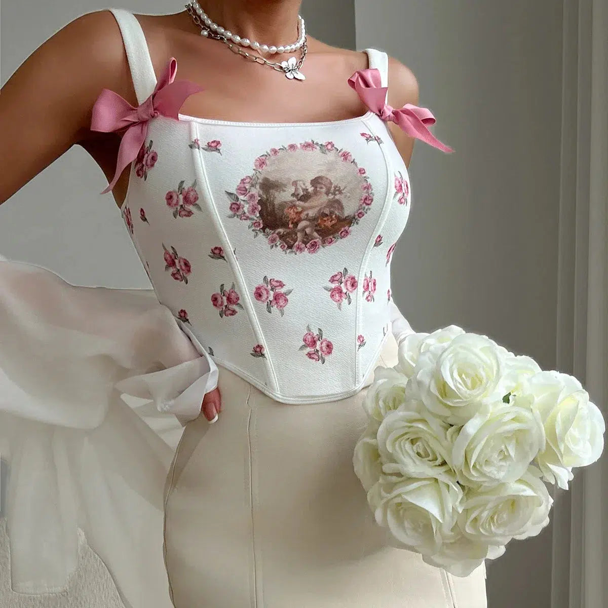 Maxct &Coquette Baby Angel Corset Top