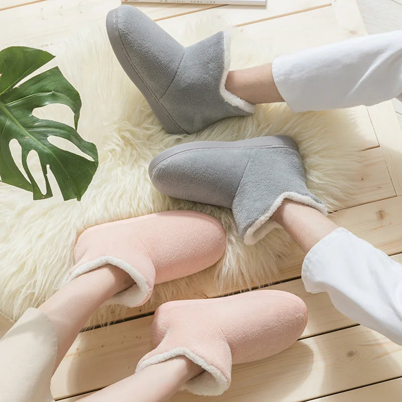 Winter Warm Slip Anti-slip Faux Fur Boots for Women Maxct