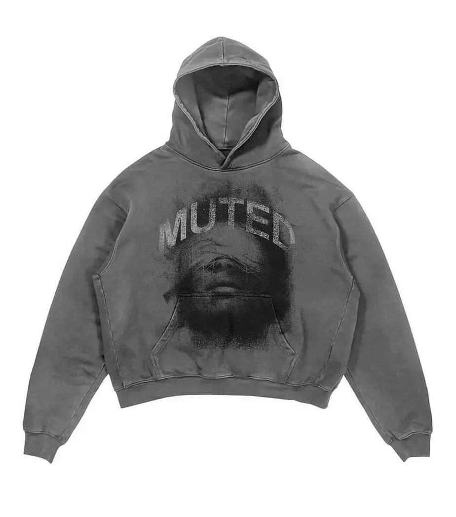 Maxct Y2k New Harajuku Hip-Hop Punk Letter Graphic Hooded Pullover Men Oversized Printed Sweatshirt Gothic top Street Wear Waichuan