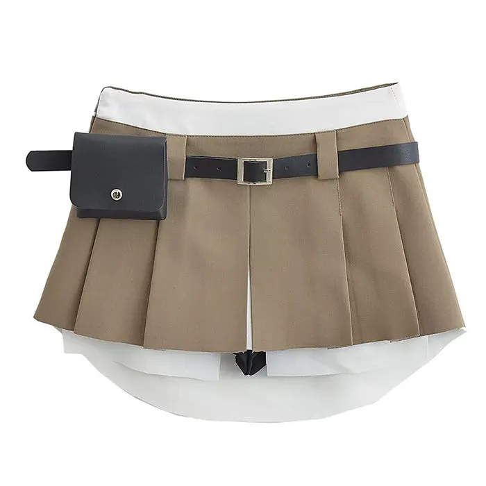 Influencer Mini Pleated Skirt Maxct