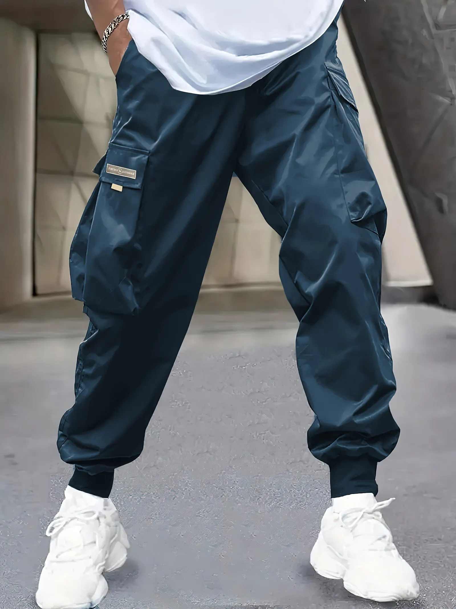 Maxct  Men's Active Cargo Pants - Multi Pockets, Breathable & Stretchy Sweatpants For Outdoor Adventures