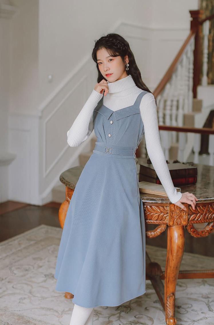 Corduroy Pearl Cami Midi Dress Maxct