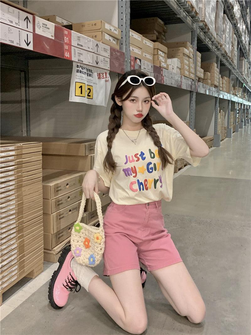 Maxct &Just Be My Girl Cherry Tee