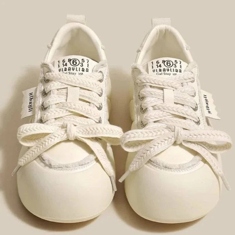 Cute Platform Sneakers for Women Maxct