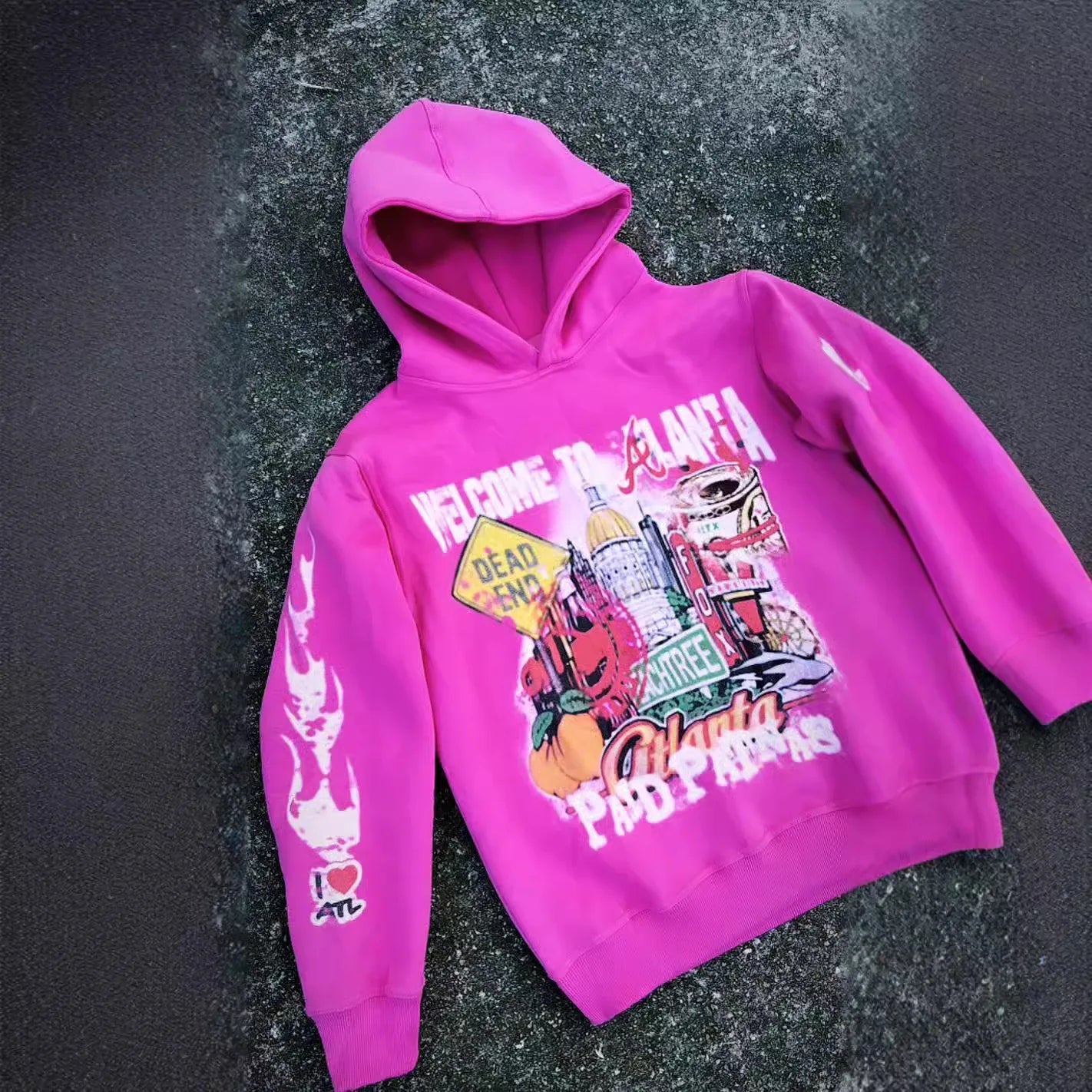 Maxct Y2k Pullover Long Sleeved Sweatshirt Vintage Printed Pattern Streetwear Tops Vintage Clothes Dark Punk School Outfit Ootd Jacket