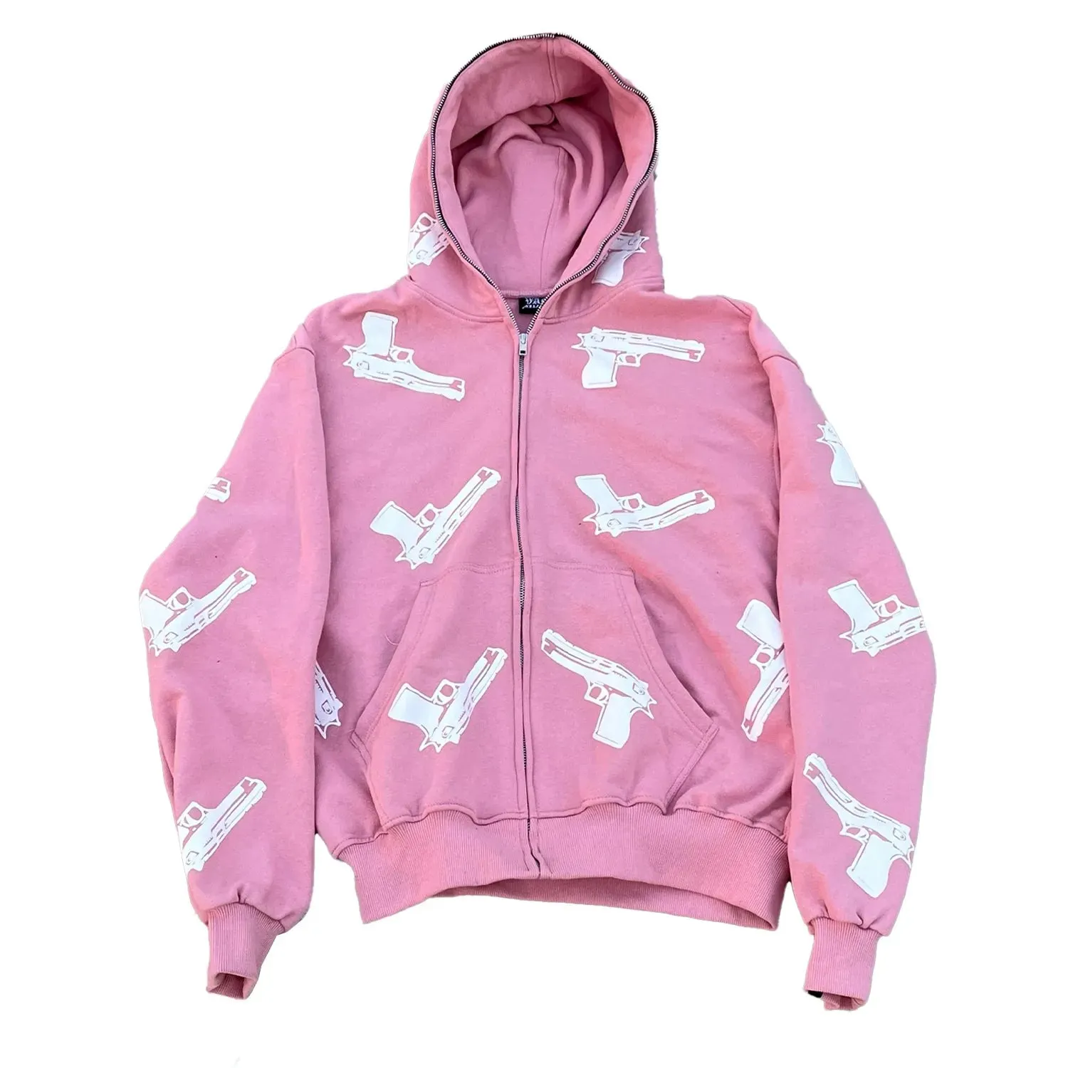 Maxct Y2k Pullover Long Sleeved Cartoon Patterned Streetwear Sweatshirt Jacket Vintage Sweatshirt Hip-Hop Punk School Outfit Clothes