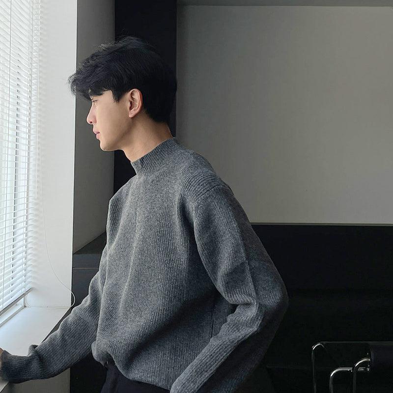 Maxct Stand Collar Bottoming Sweater