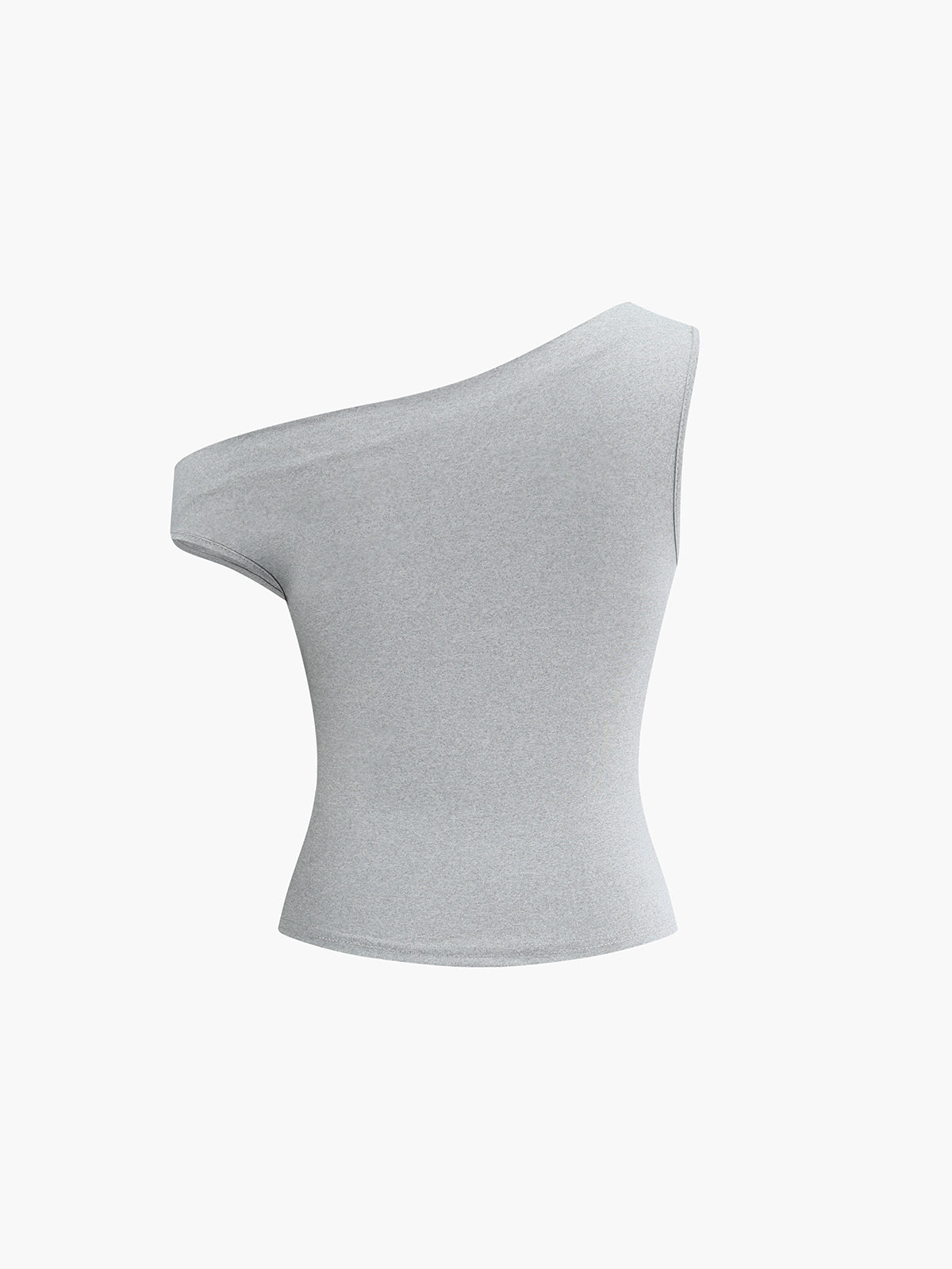 Maxct Asymmetrical Neck One Shoulder Off Top With Pants Set