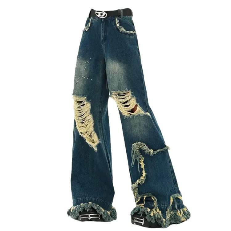 Star Girl Destroyed Jeans Maxct