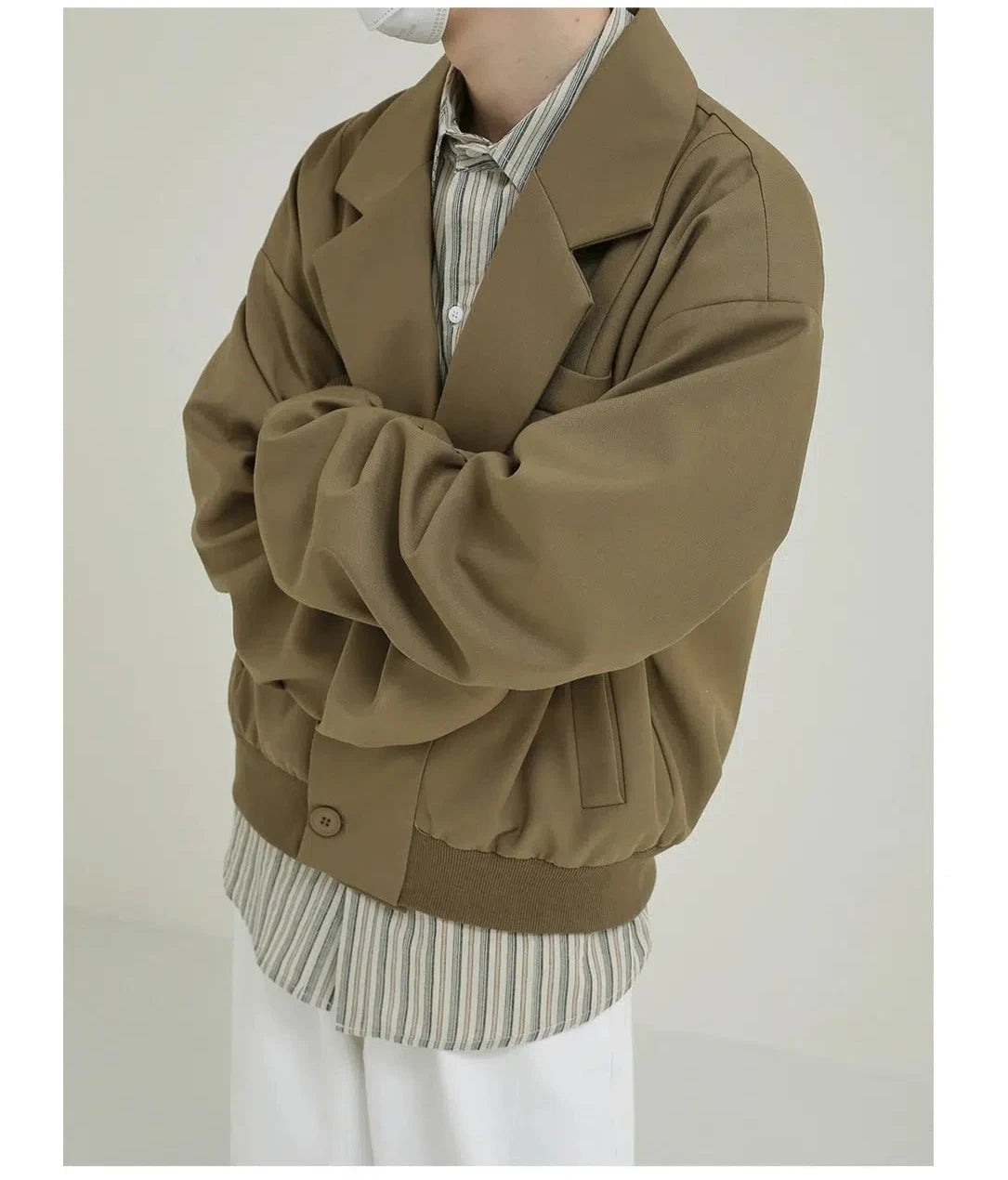 Maxct Suit Collar Short Jacket