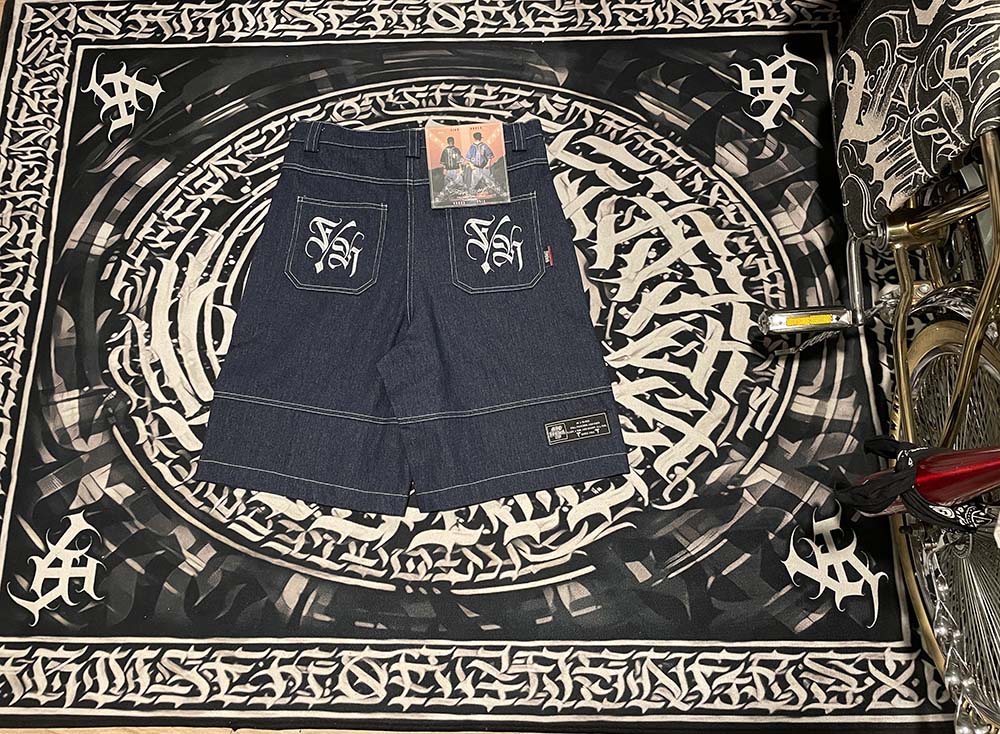 Oversized Jorts Summer Jeans Shorts Men's Wide Leg Baggy Y2K Denim Shorts