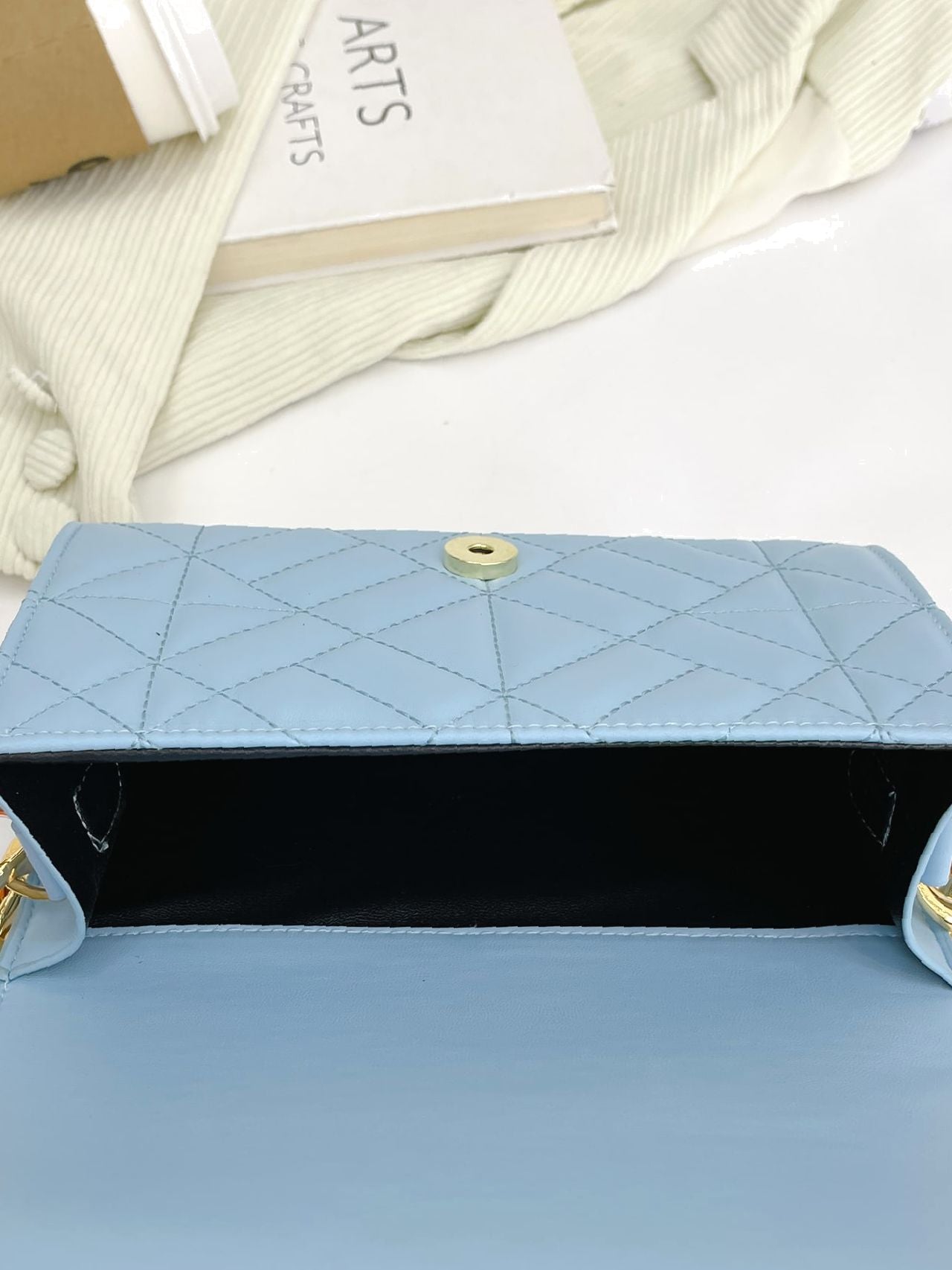 Bag For Love - Quilted Chain Square Bag  - Women Maxct Bags