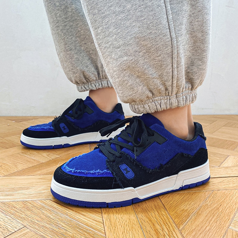 Classic Color-block Sneakers - true deals club