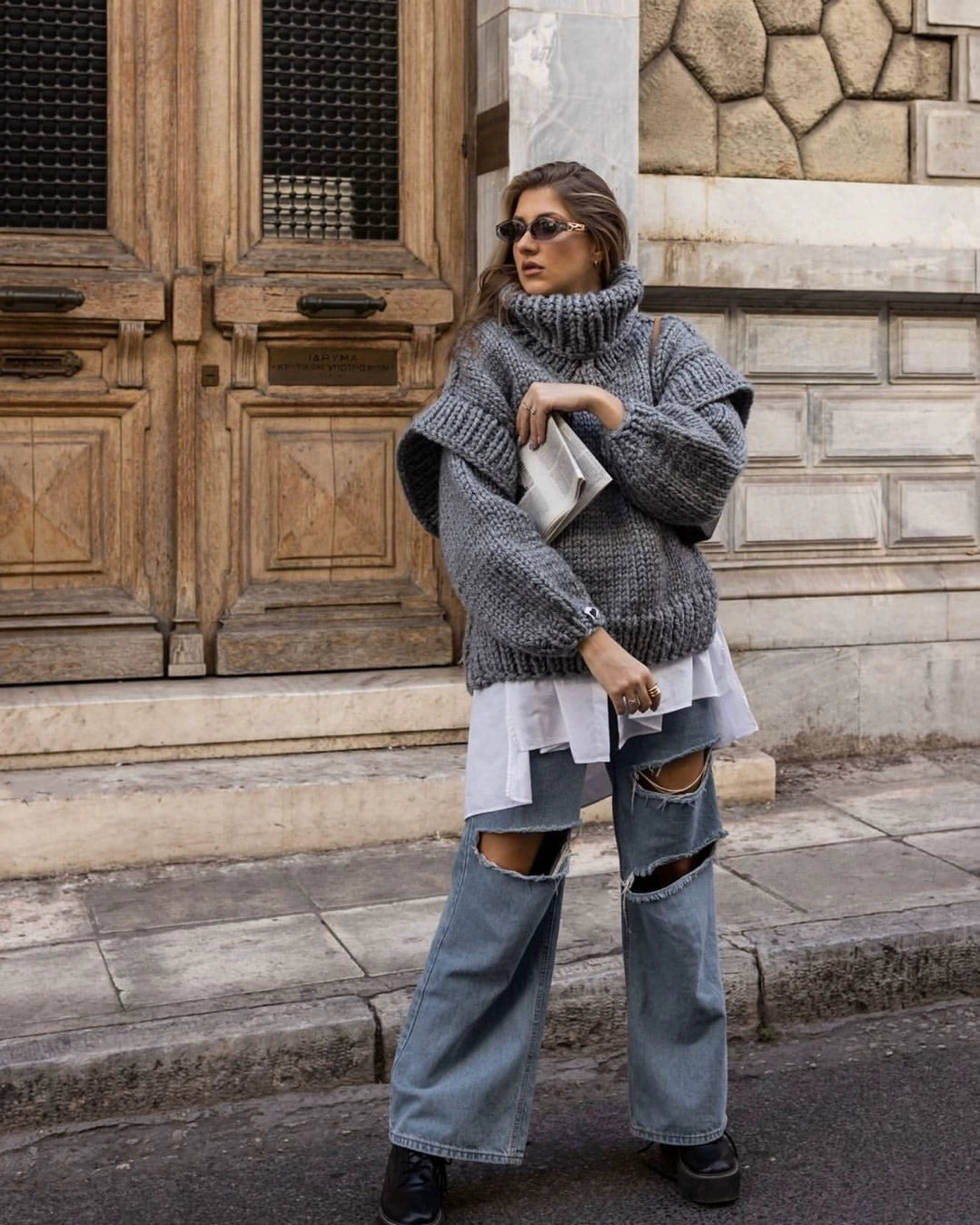 Maxct Carolla Knitted Oversize Sweater