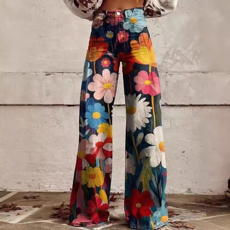 Maxct fall fits Link Twill Flared Pants plus