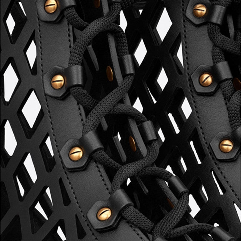 Strappy Sandals Boots Open Toe Back Zipper Flat Gladiator Sandals Maxct