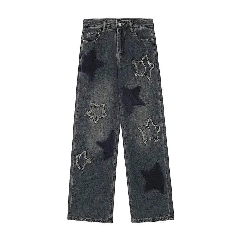 Baggy Jeans High Waist for Women Maxct