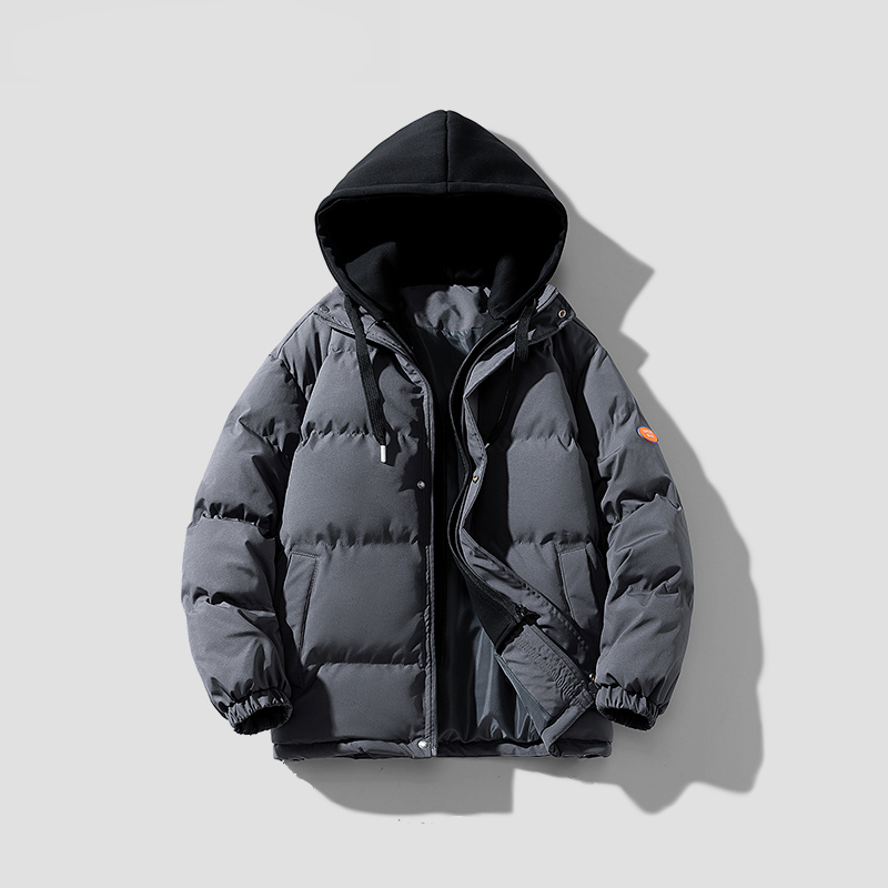 &Hoodie Lined Cotton Down Jacket