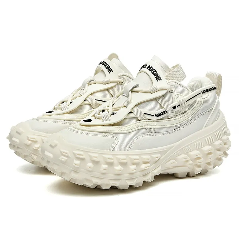 Tank Shoes Multiple-Lace Daddy's Shoes for Men Maxct