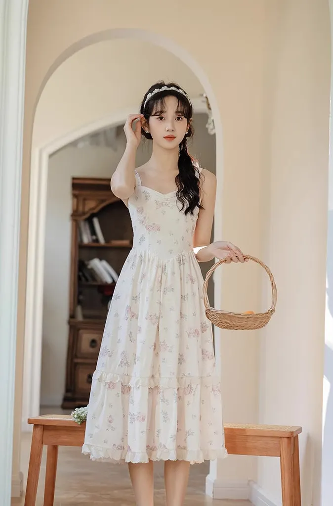 Sweet Rose Midi Dress Maxct