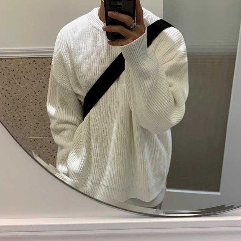Maxct 6234 Knitted Round Neck Sweater
