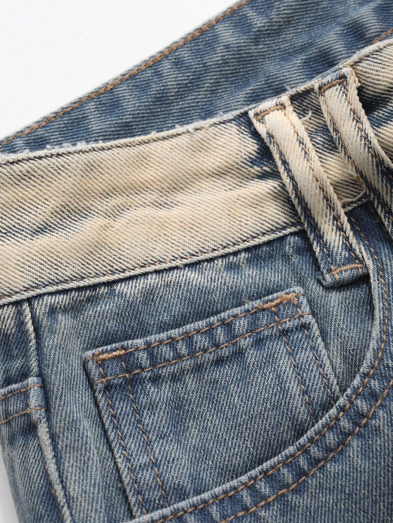 Maxct Women Everyday Casual Loose Wide Leg Denim Pants With Pockets