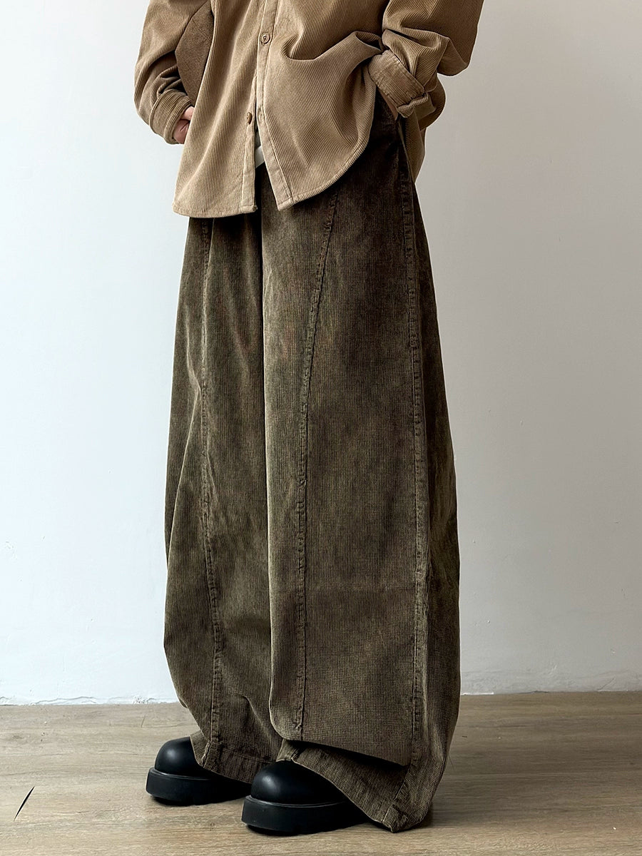EVER Washed Corduroy Casual Pants Maxct