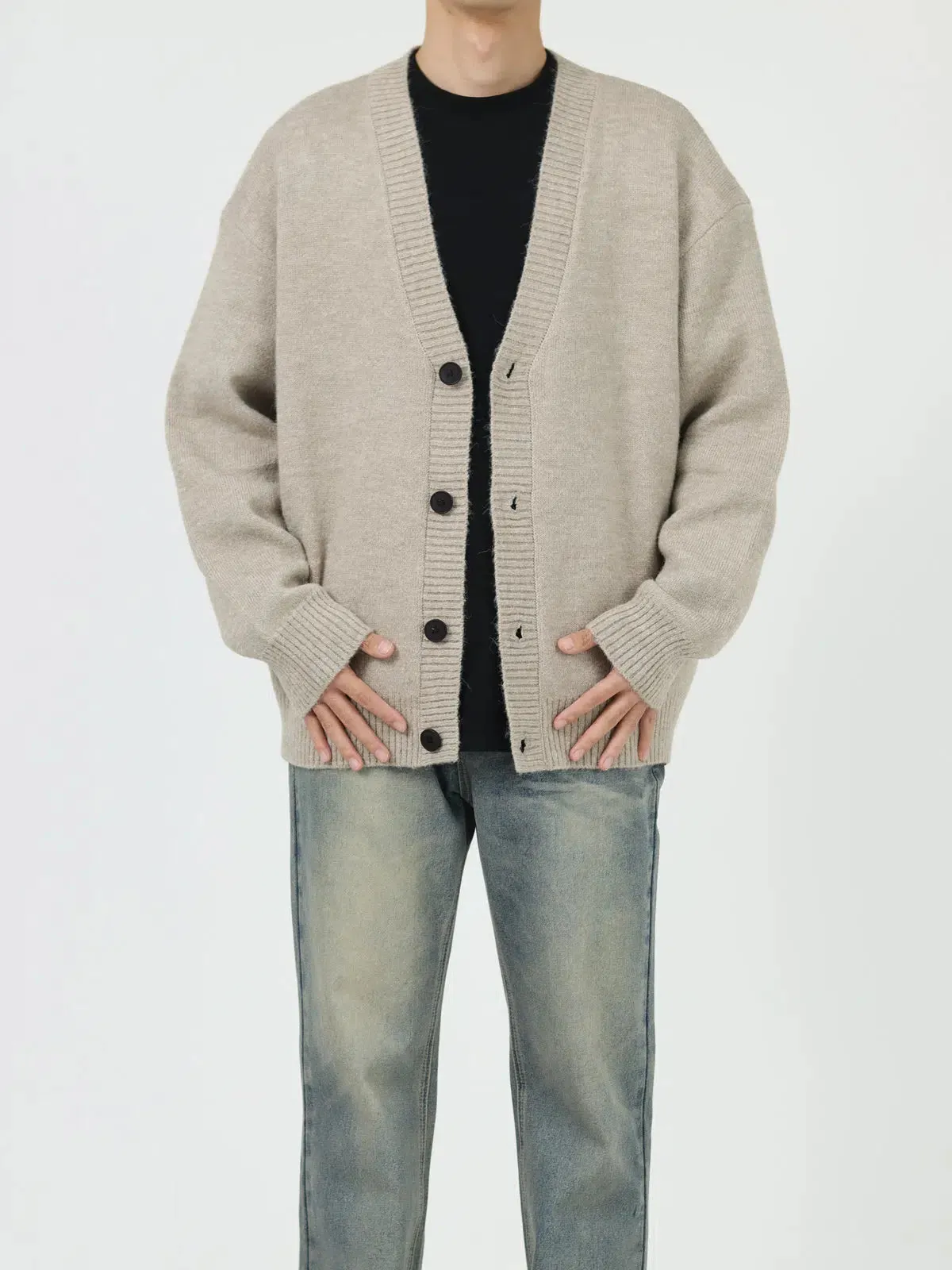 Maxct Wool Versatile Cardigan Sweater