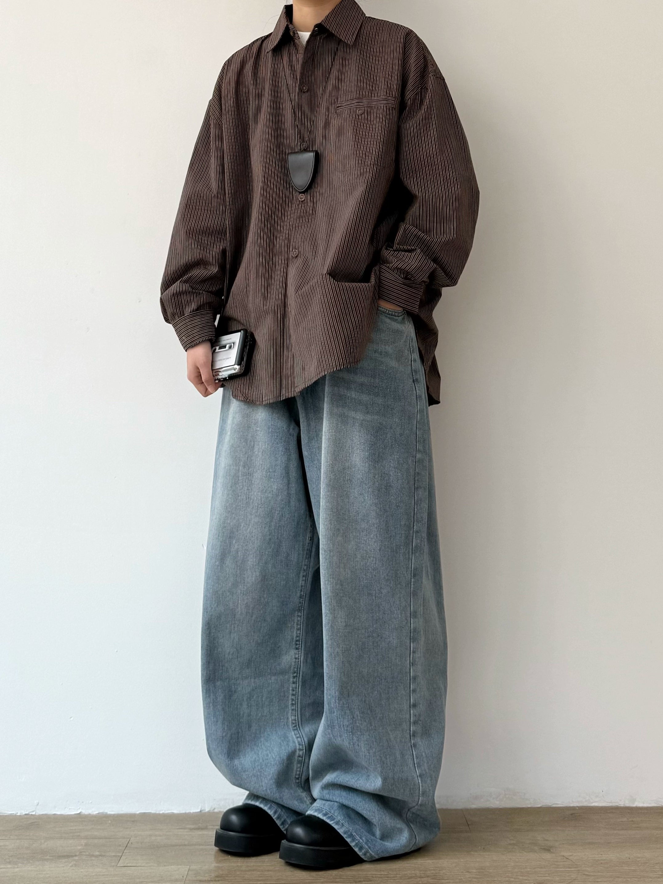 EVER Autumn Vintage Cotton Shirt Maxct - Image 4
