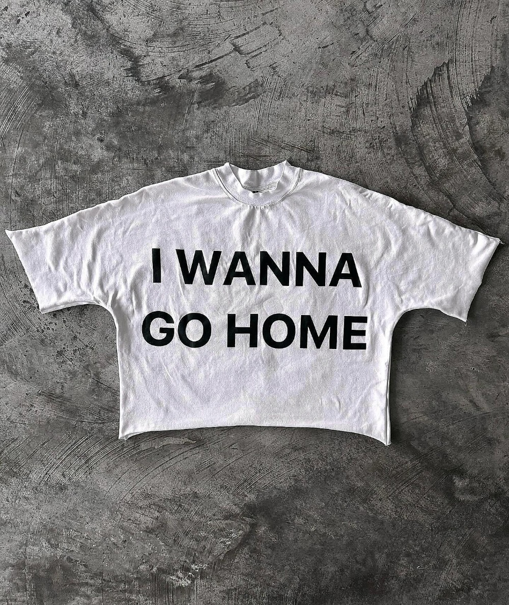 Y2K T Shirt Men Women Goth Hip Hop Letter Graphics Print Cotton Short Sleeved Harajuku Casual Oversized T Shirt Street Clothing