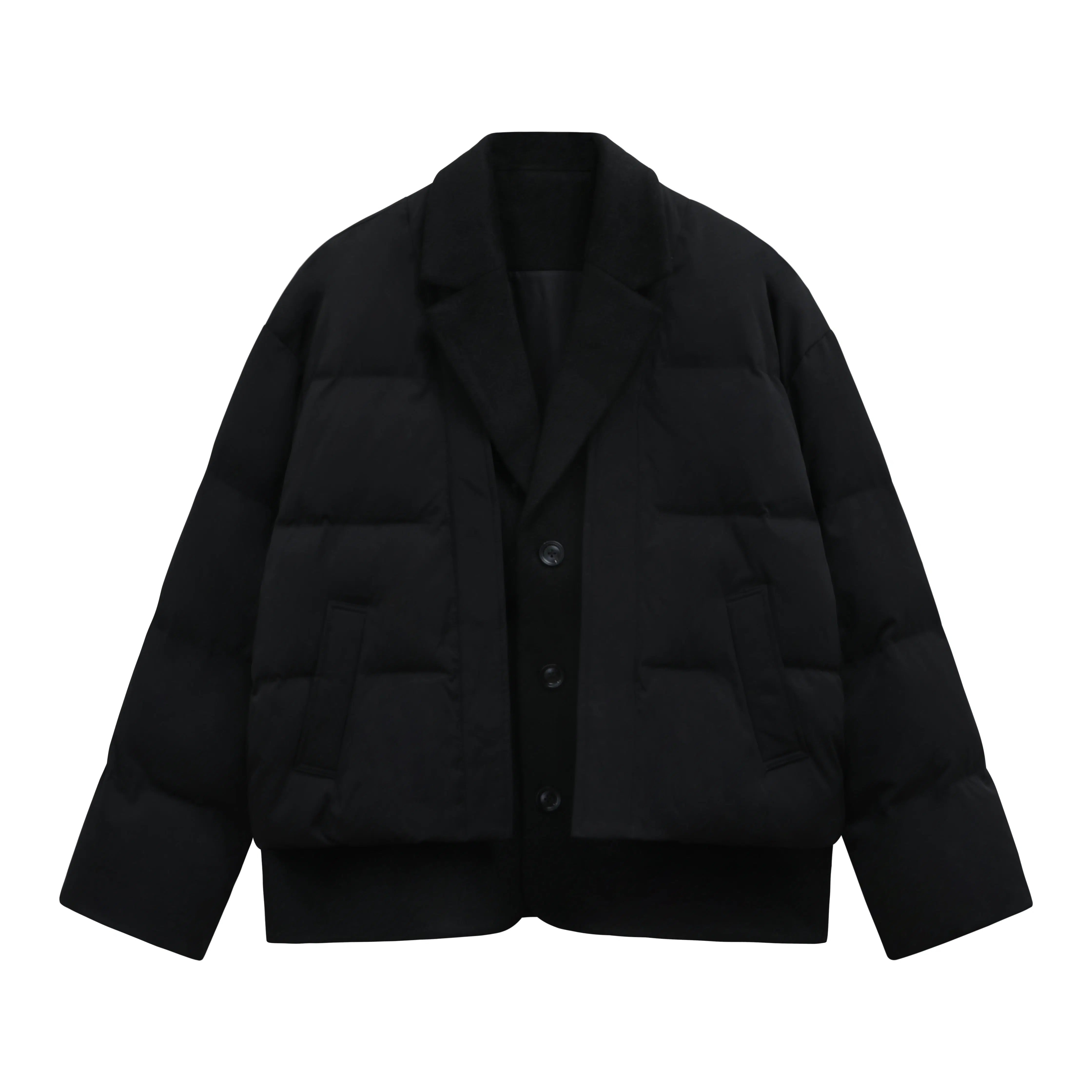 Maxct Two Piece Stitching Puffer Jacket