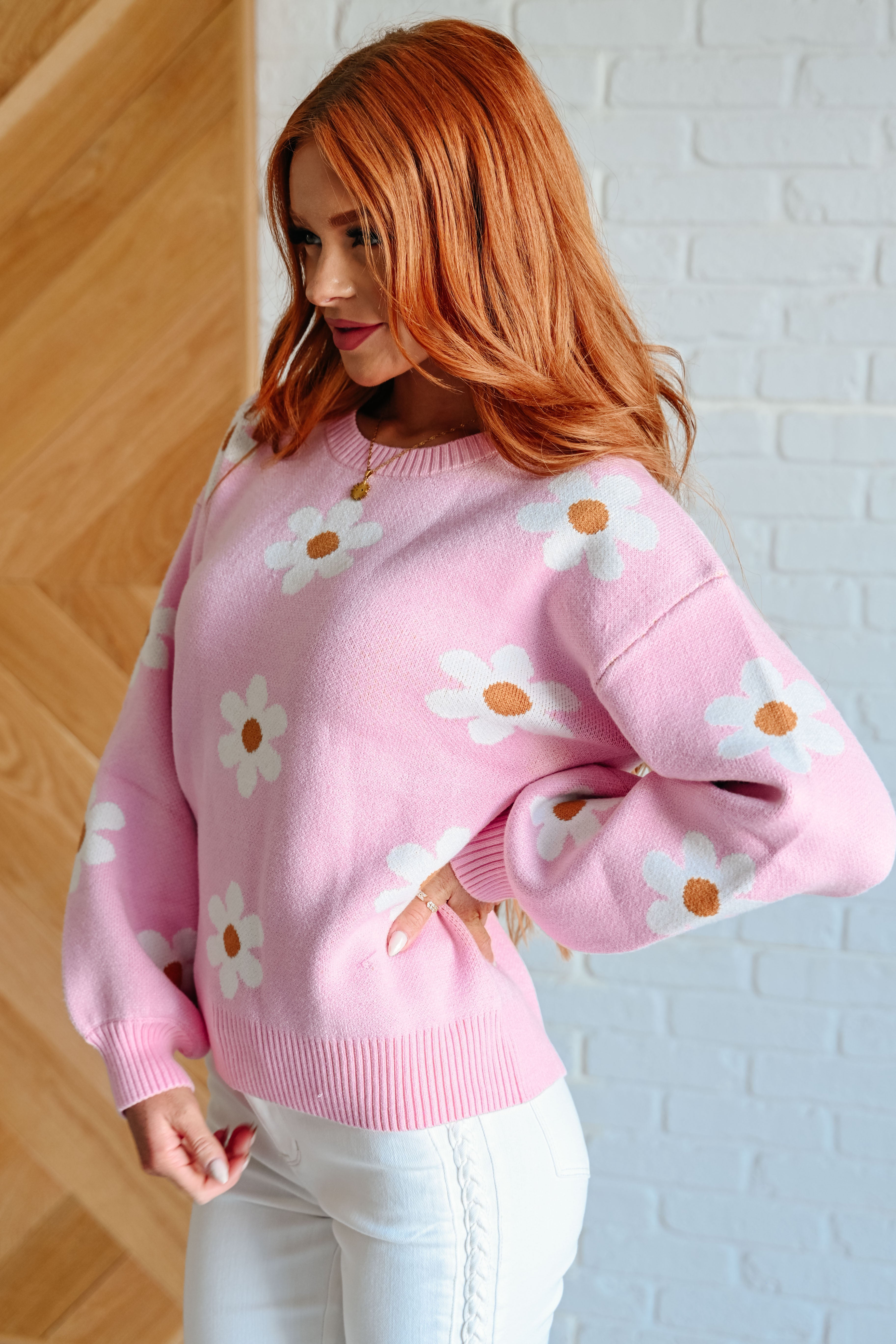 Maxct &Don't Worry About a Thing Floral Sweater