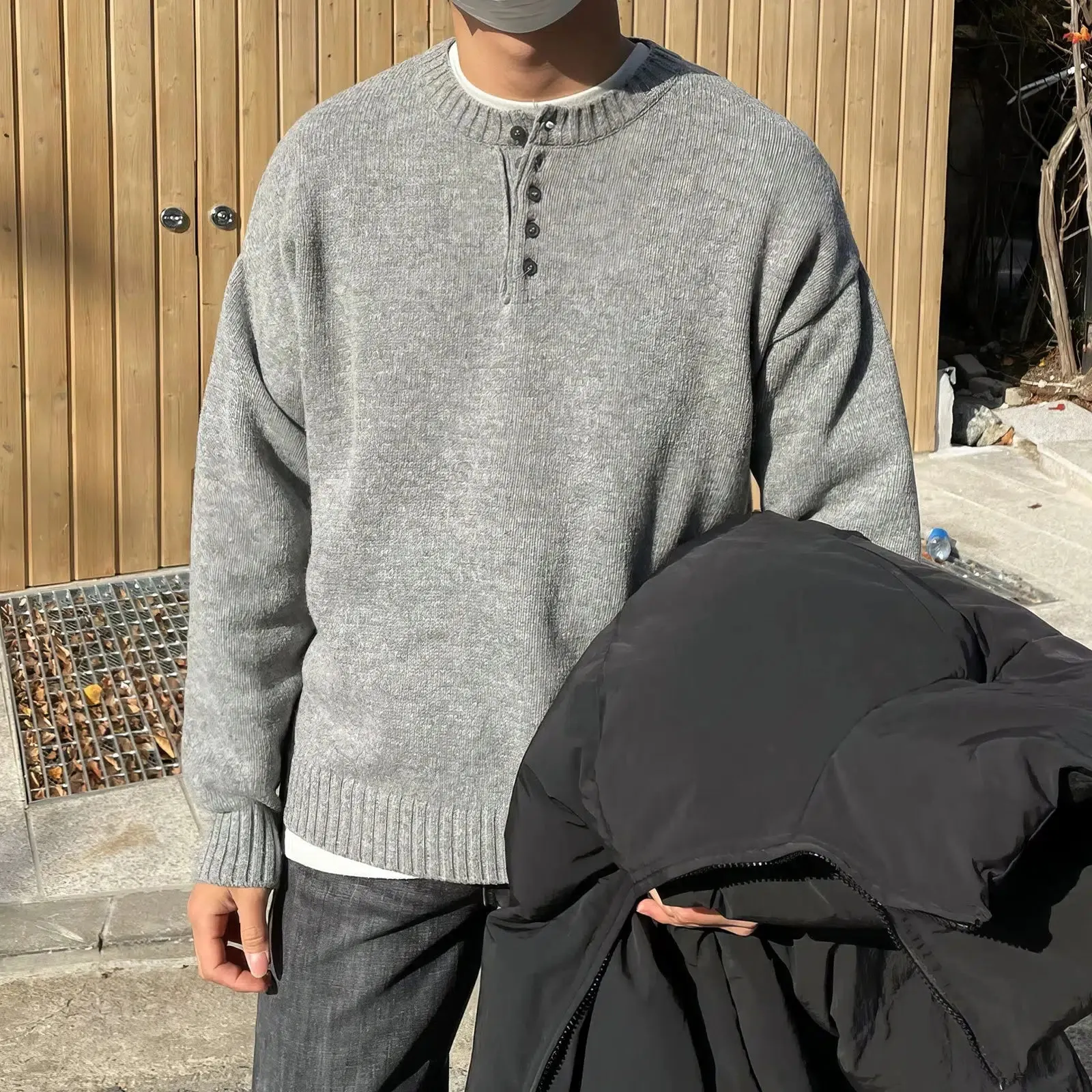 Maxct Henry Versatile Collar Sweater