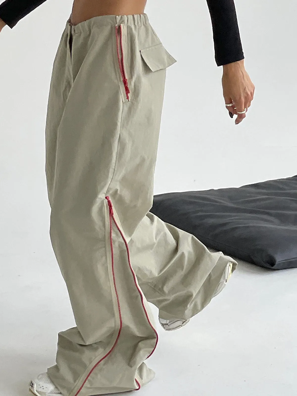Maxct Side Zippered Cargo Pants