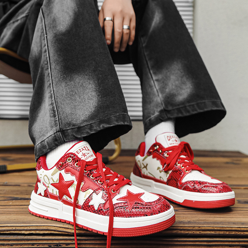 Y2K Star Punk Hip-hop Skateboard Fashion Sneakers Unisex