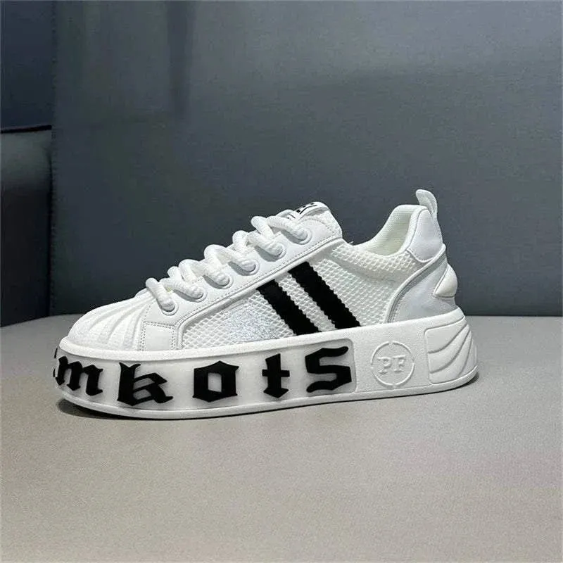 Stylish Men's Sneakers - Height-Boosting Shoes Maxct