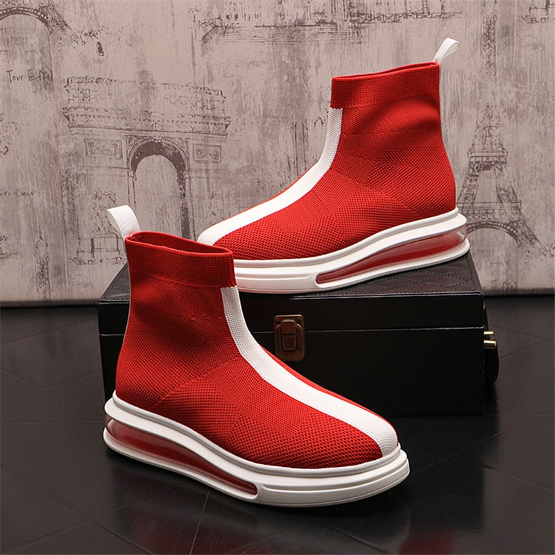 Breathable Knitted Sock Shoes for Men Maxct
