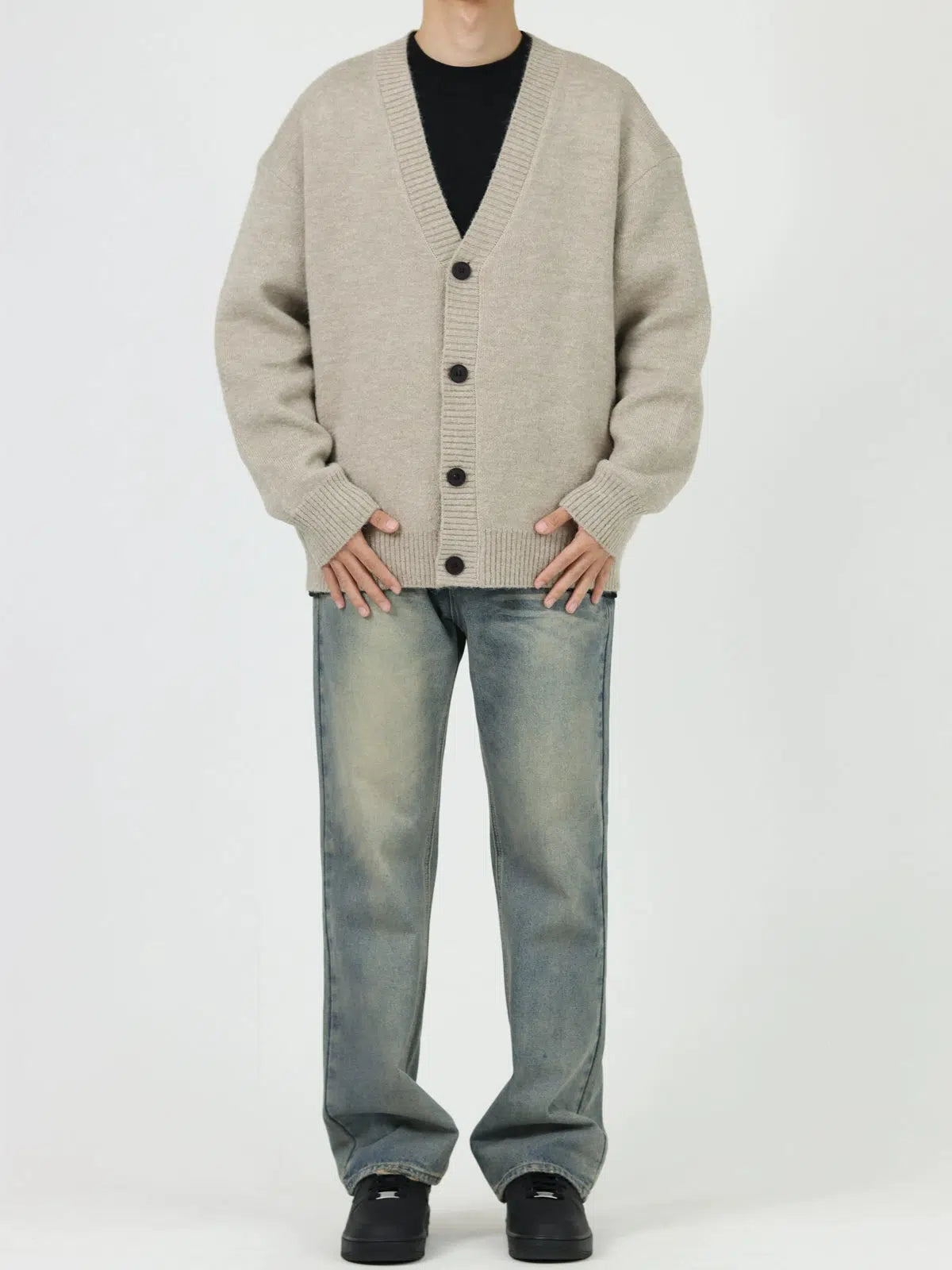 Maxct Wool Versatile Cardigan Sweater