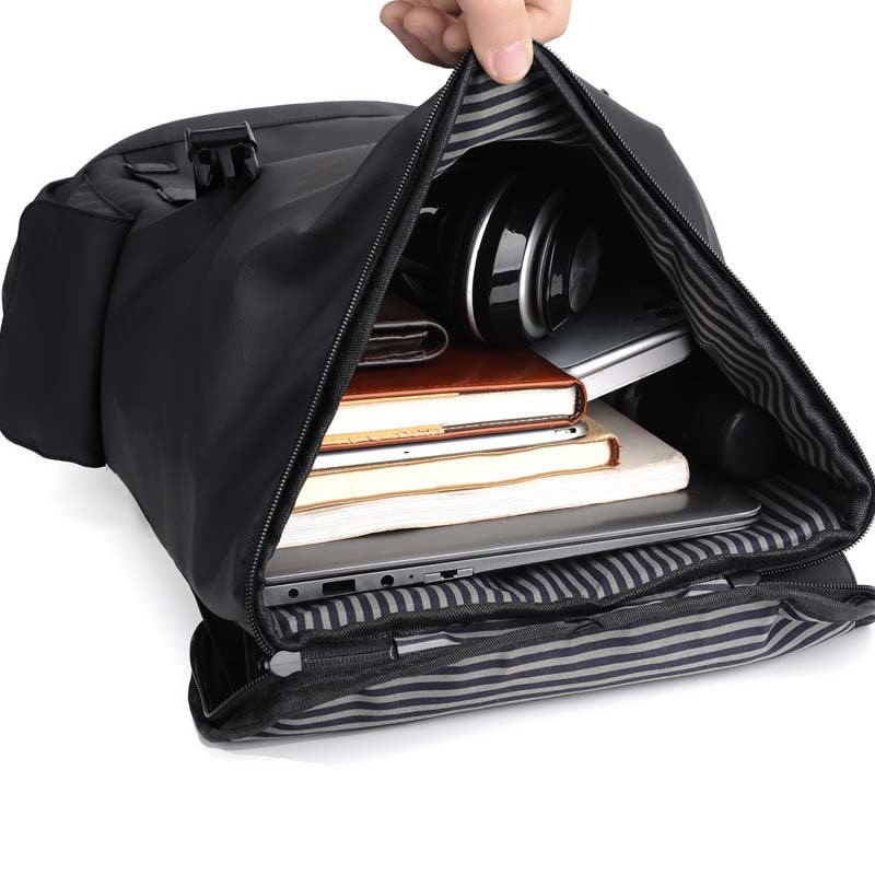 Vegan Leather Backpack Interior Gentcreate
