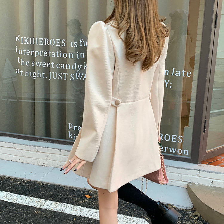 Sweet Bow Dress Coat Maxct