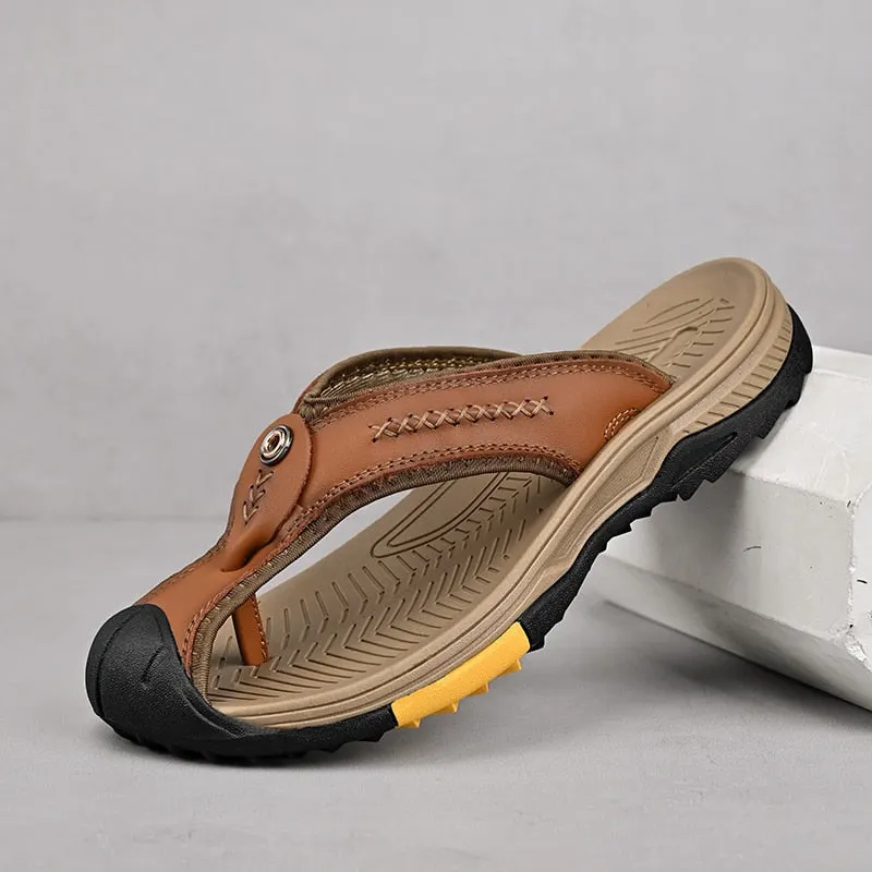 Mens Flip Flops Beach-Ready Sandals Maxct