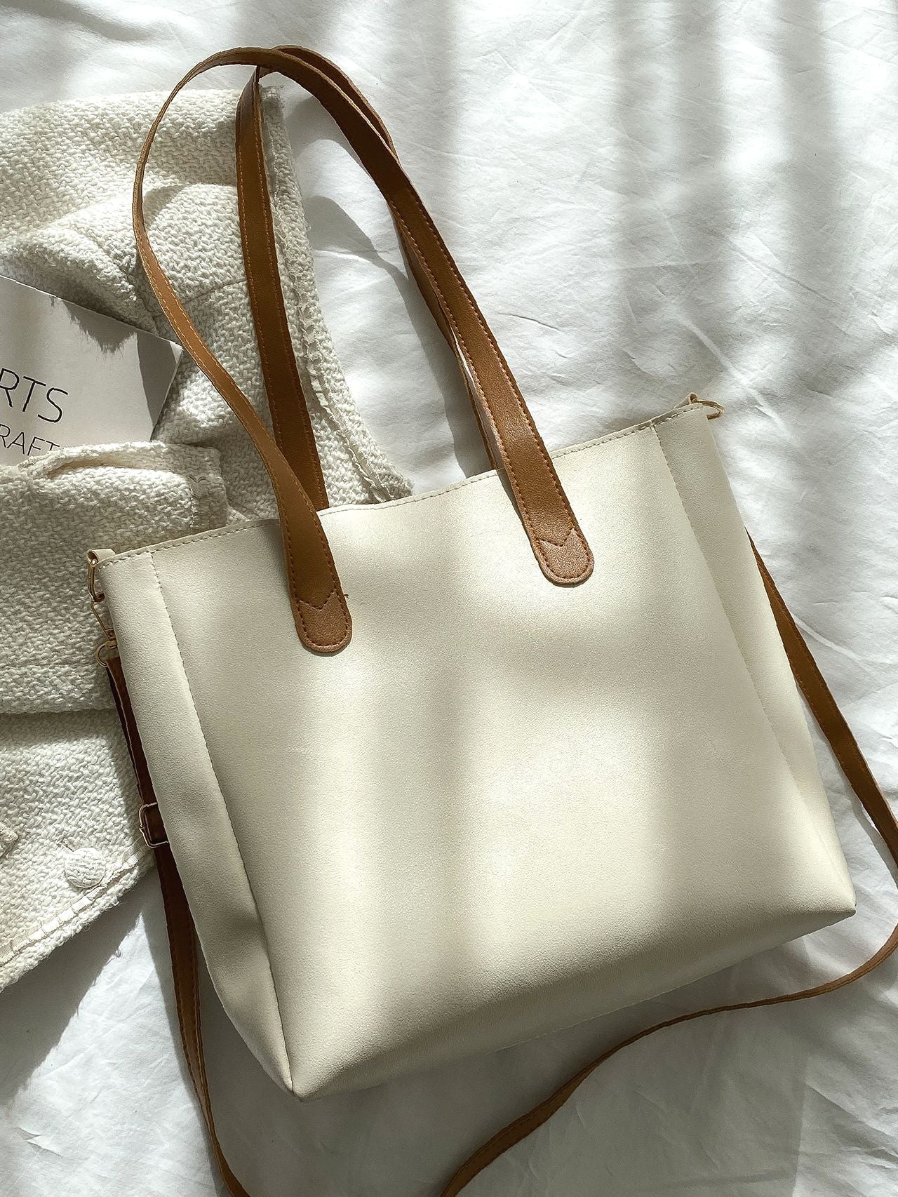 Maxct - Minimalist Shoulder Tote Bag  - Women Tote Bags