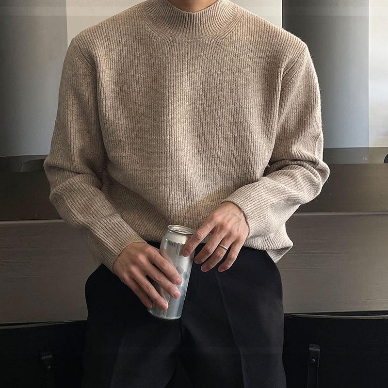 Maxct Stand Collar Bottoming Sweater