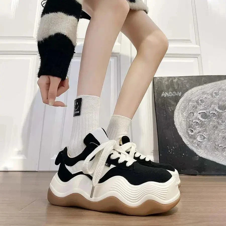 Platform Sneakers for Women - Wave Style Maxct