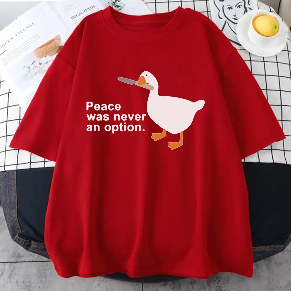 Maxct &Peace Was Never An Option Tee