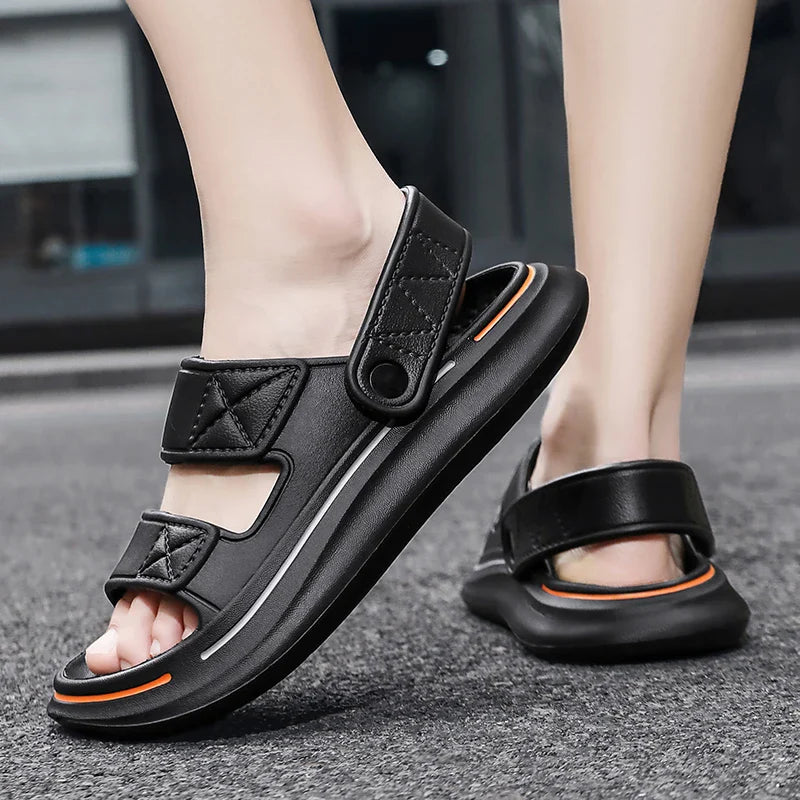 Summer Platform Slides Soft-Sole Unisex Beach Shoes Maxct